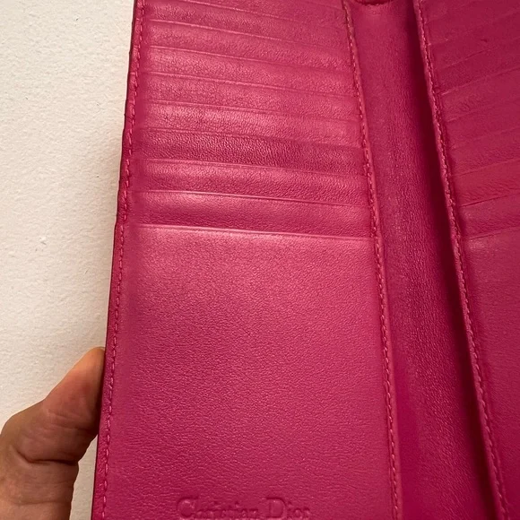 Dior Red Patent Leather Wallet - Picture 4 of 7